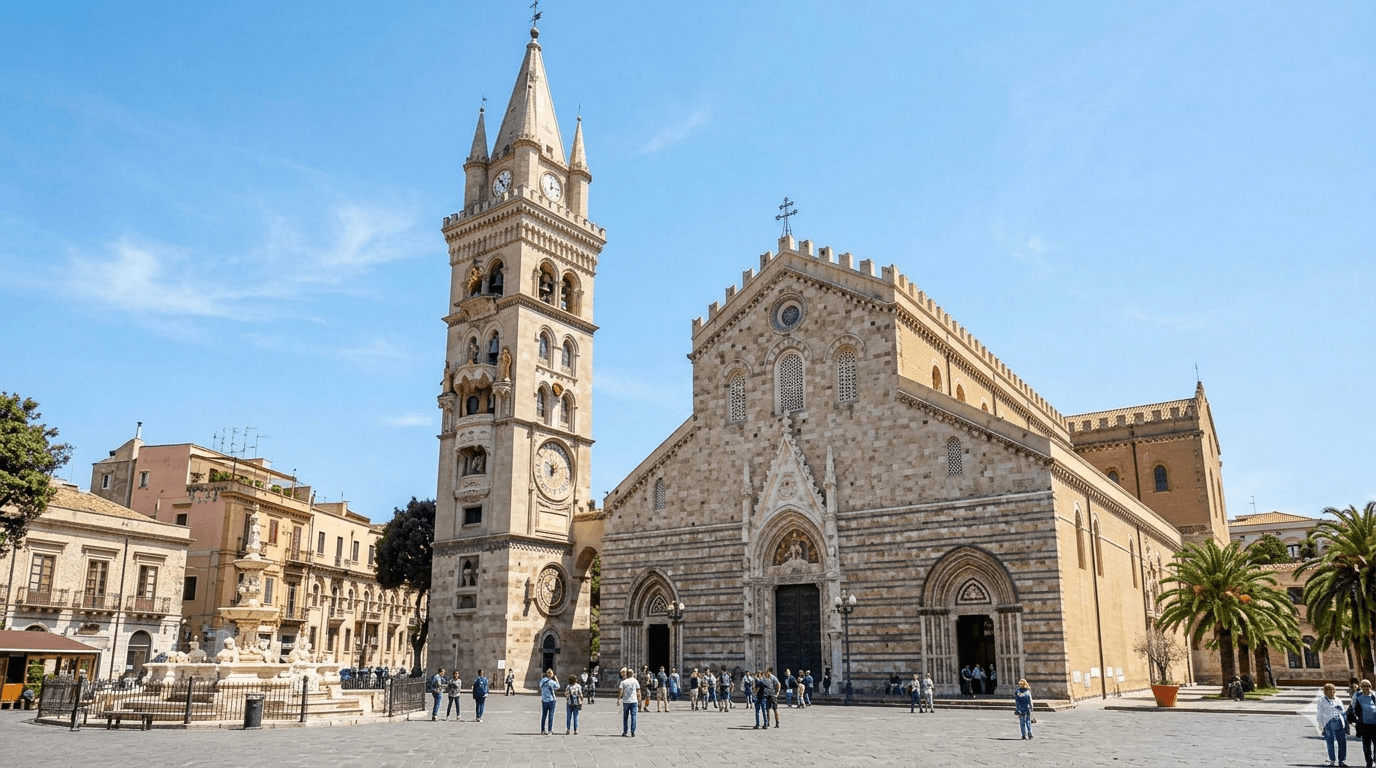  the Duomo in Messina close to the Cruise Port