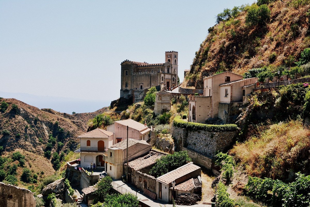 S. Lucy church in Savoca, where the wedding scene was filmed