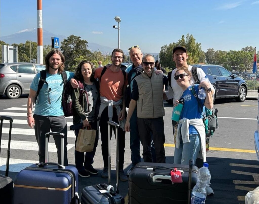 Catania airport private transfer service Mercedes vehicle Sicily