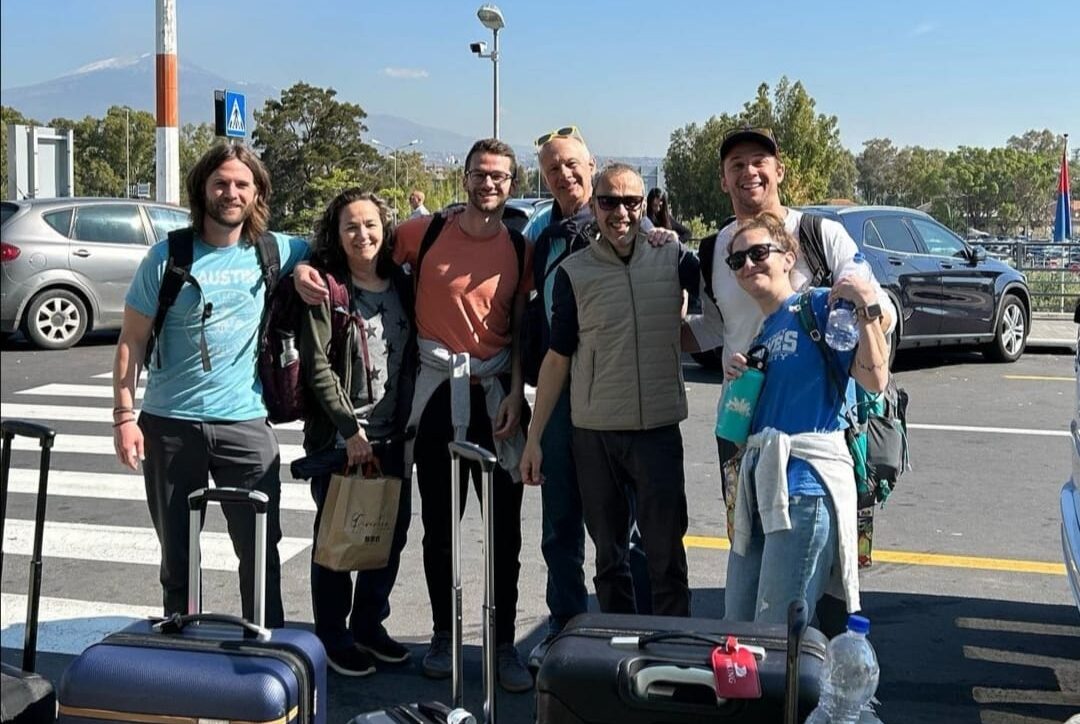 Catania airport private transfer service Mercedes vehicle Sicily