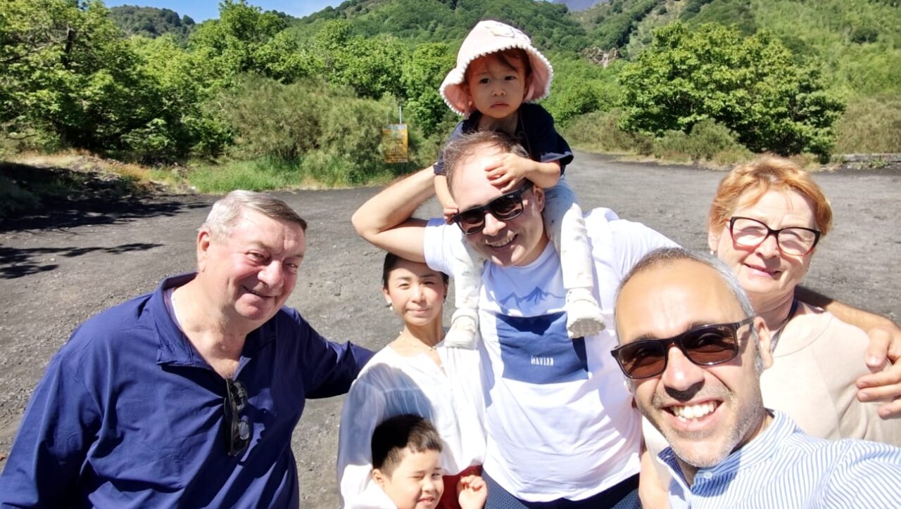 Mount Etna winery shore excursion wine tasting on volcanic slopes