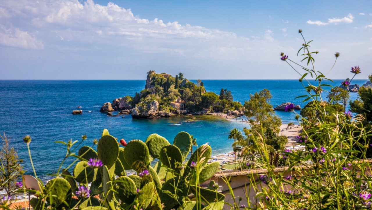 Taormina and Castelmola shore excursion panoramic coastal views Sicily